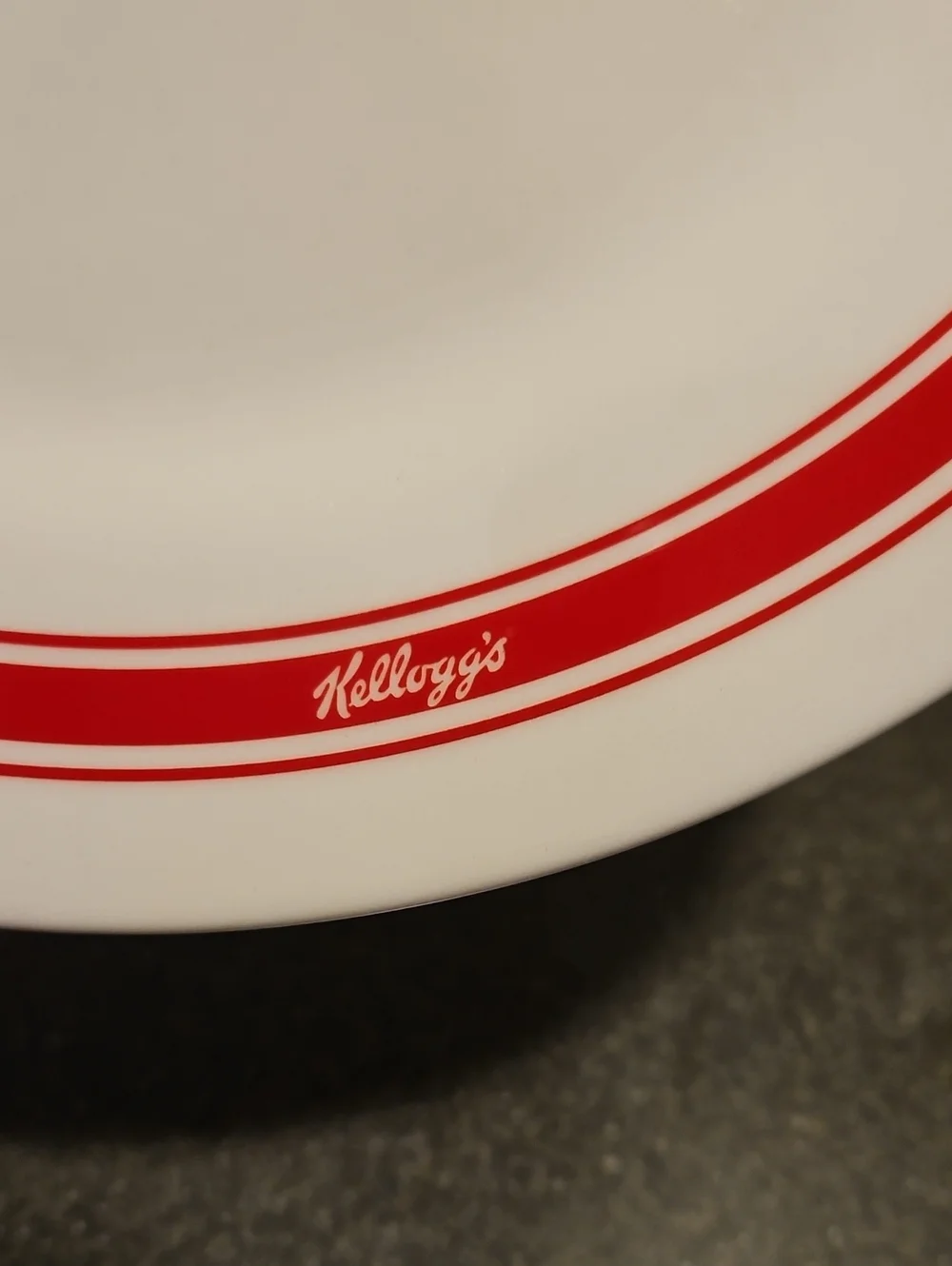 Vintage Style Kellogg's Dinner Plate